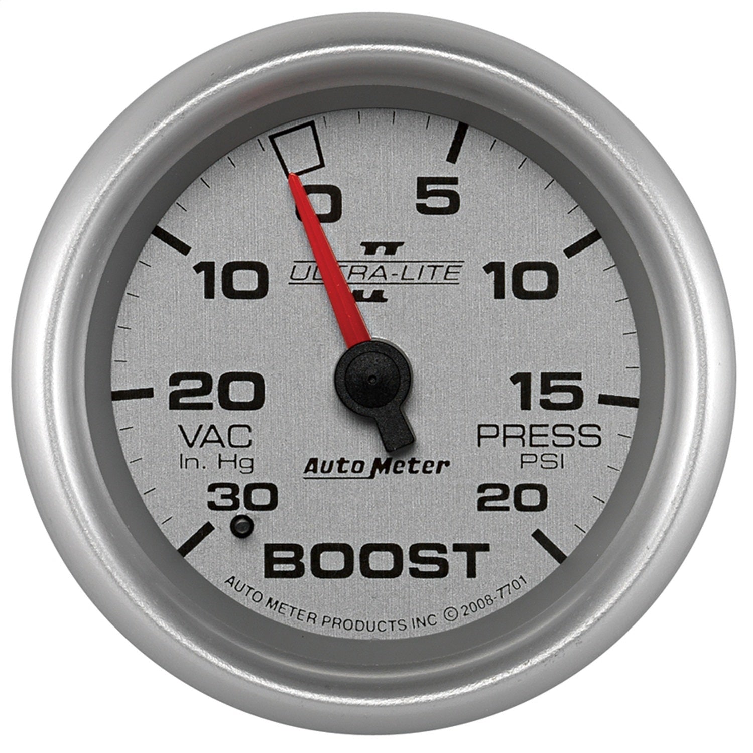 2-5/8" BOOST/VACUUM, 30 IN HG/20 PSI, ULTRA-LITE II