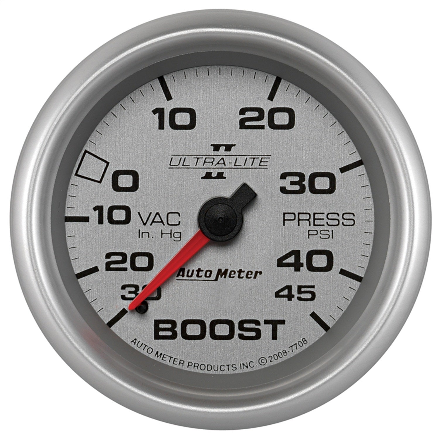 2-5/8" BOOST/VACUUM, 30 IN HG/45 PSI, ULTRA-LITE II