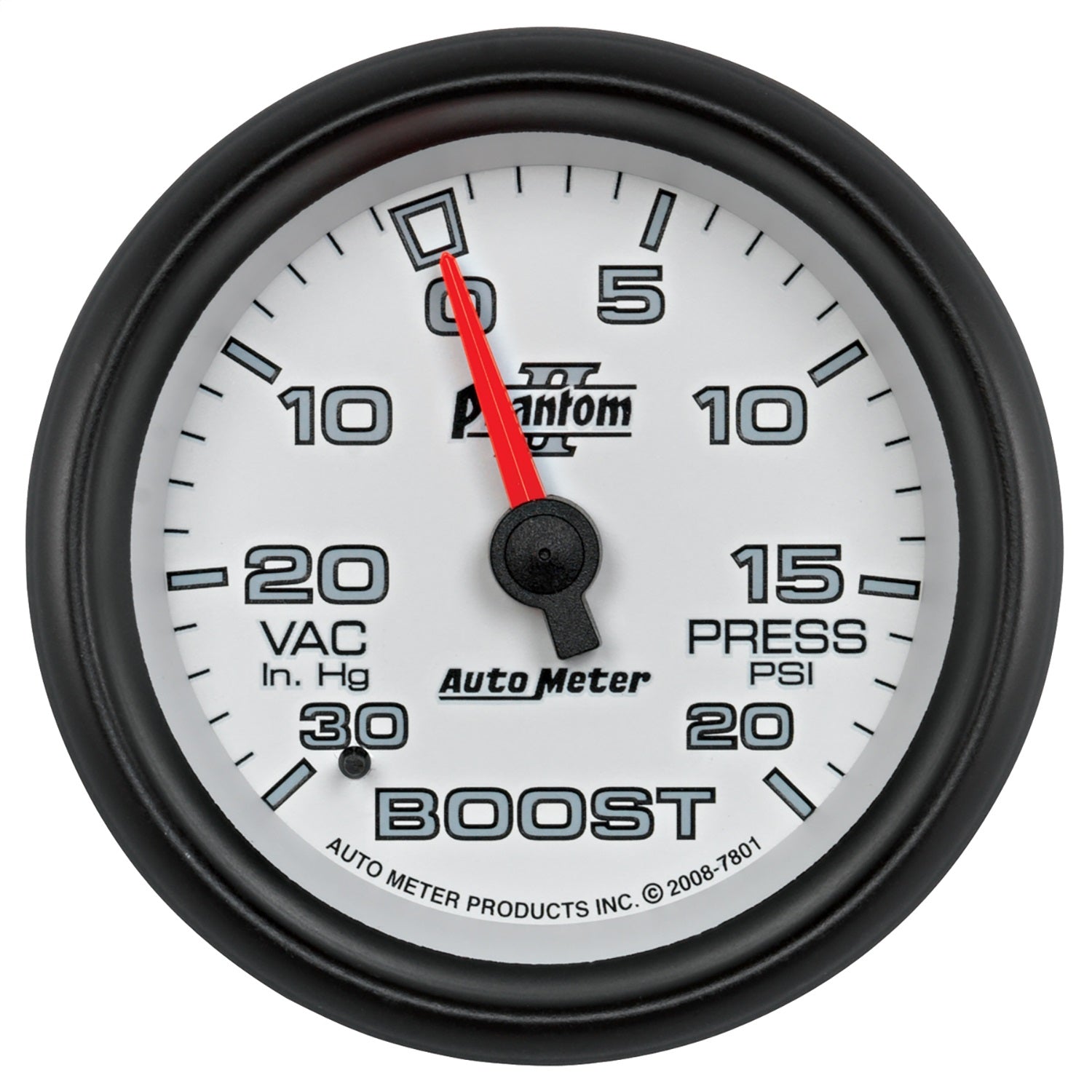 2-5/8" BOOST/VACUUM, 30 IN HG/20 PSI, PHANTOM II