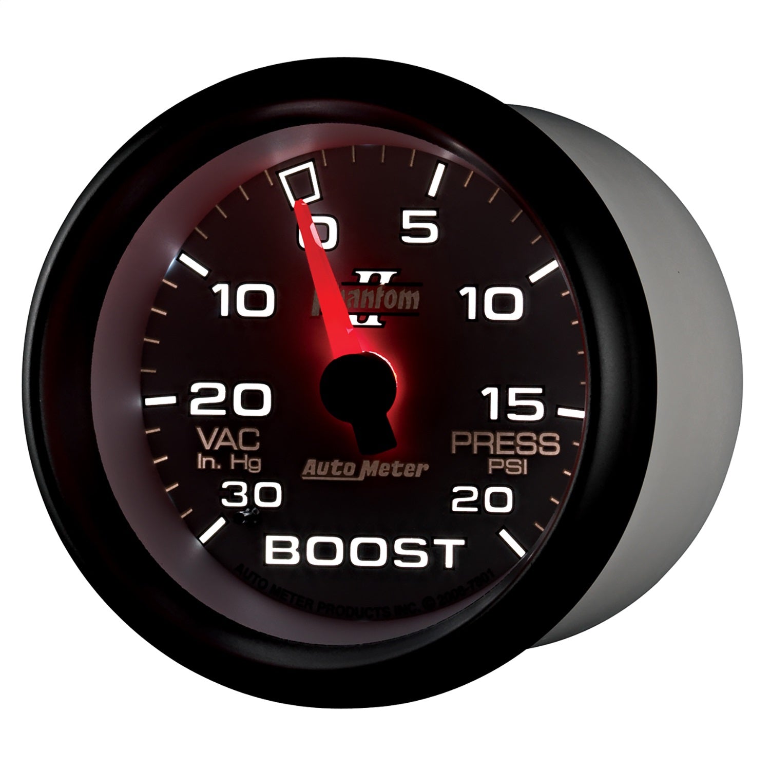 2-5/8" BOOST/VACUUM, 30 IN HG/20 PSI, PHANTOM II