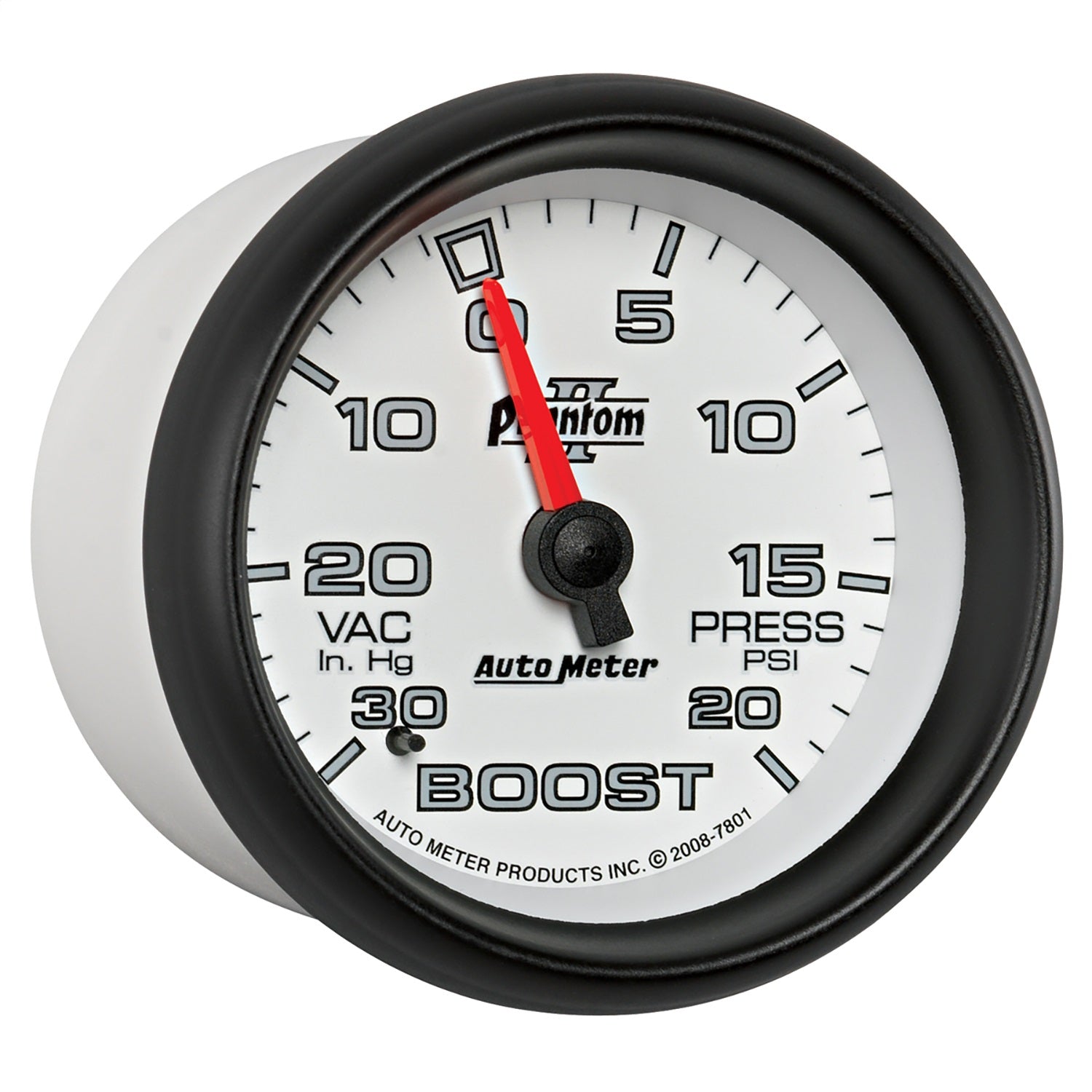 2-5/8" BOOST/VACUUM, 30 IN HG/20 PSI, PHANTOM II
