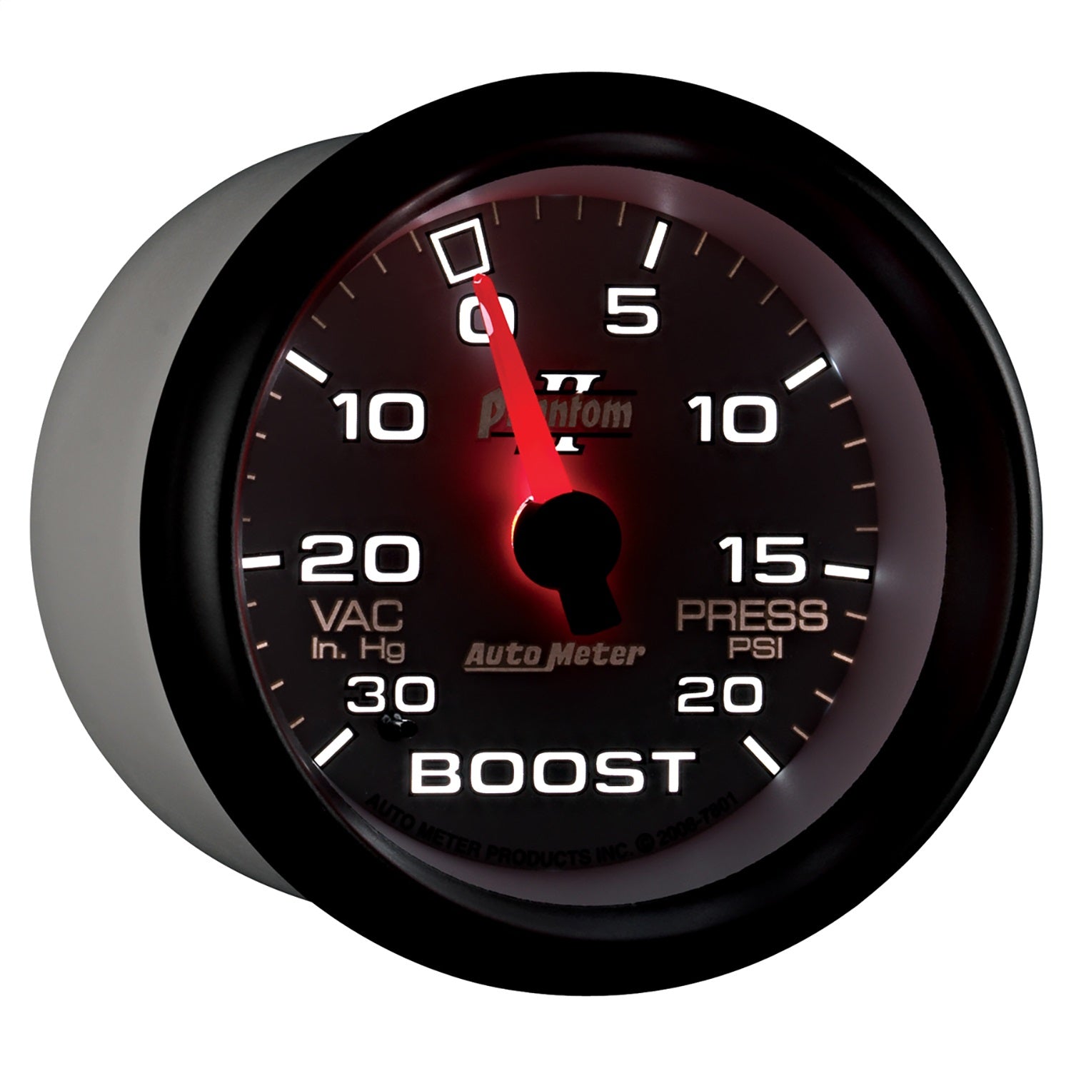 2-5/8" BOOST/VACUUM, 30 IN HG/20 PSI, PHANTOM II