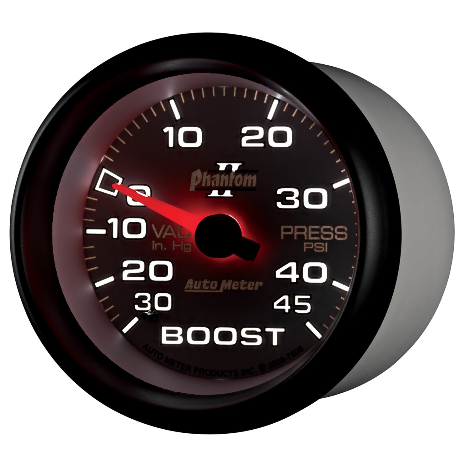2-5/8" BOOST/VACUUM, 30 IN HG/45 PSI, PHANTOM II