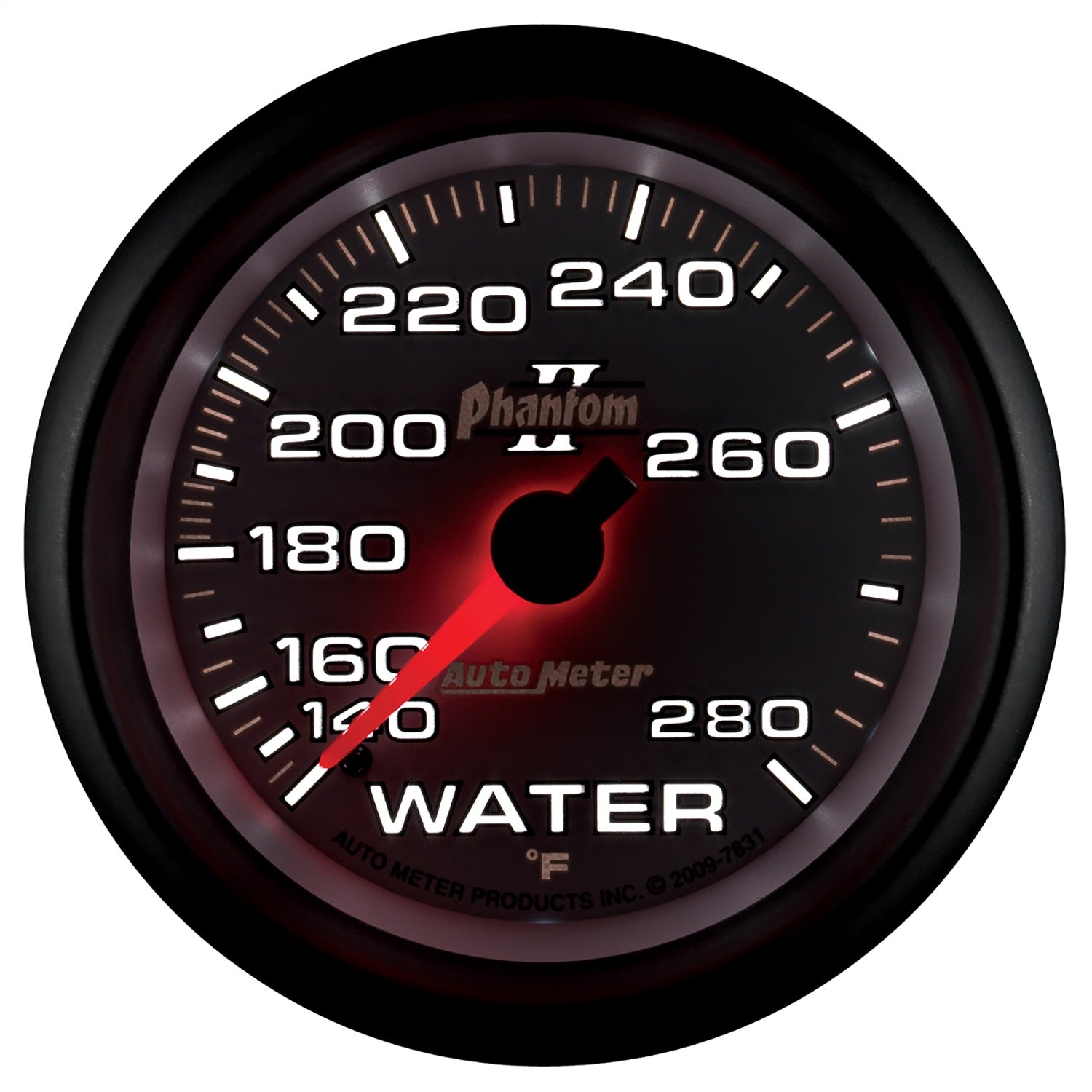 2-5/8" WATER TEMPERATURE, 140-280 °F, PHANTOM II