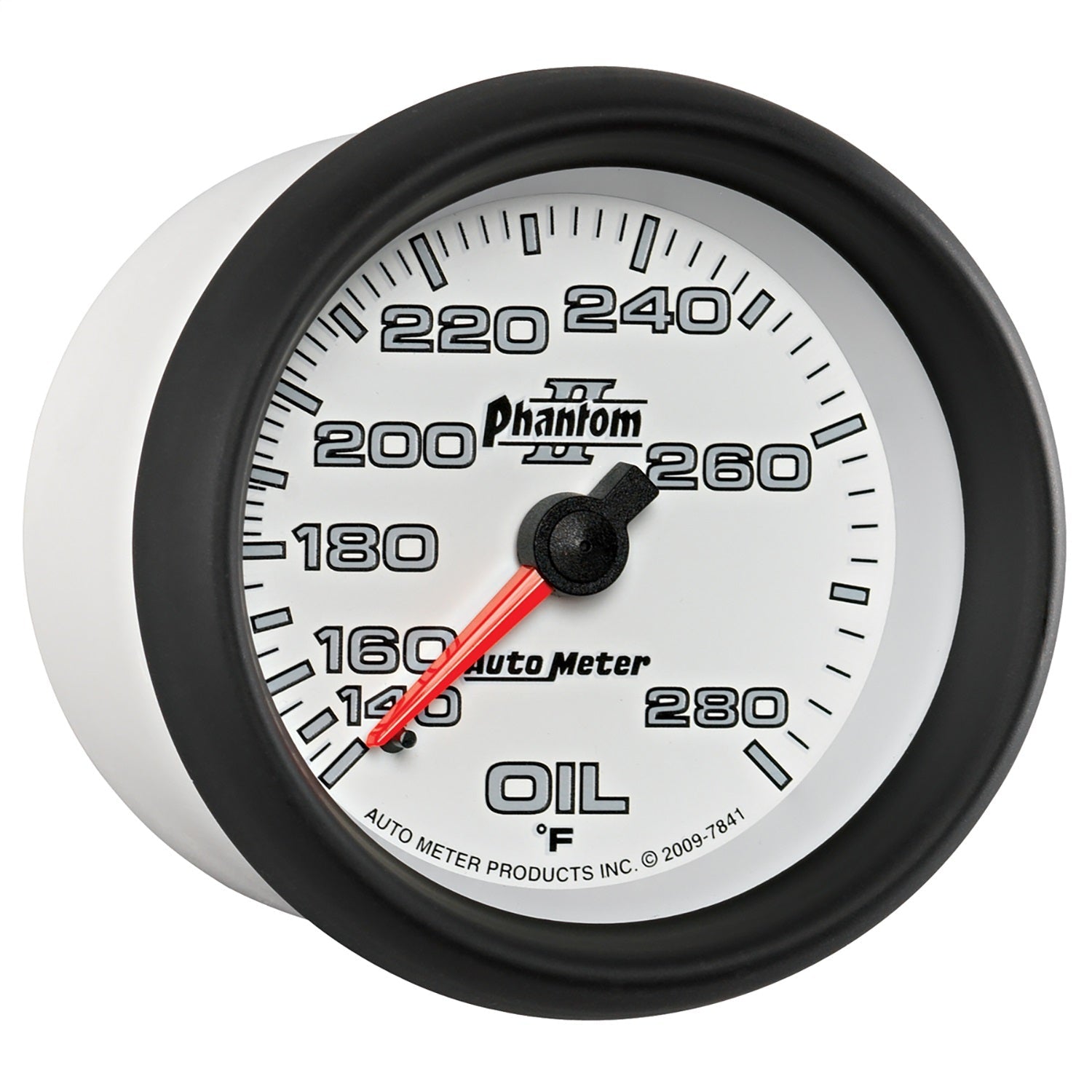 2-5/8" OIL TEMPERATURE, 140-280 °F, PHANTOM II