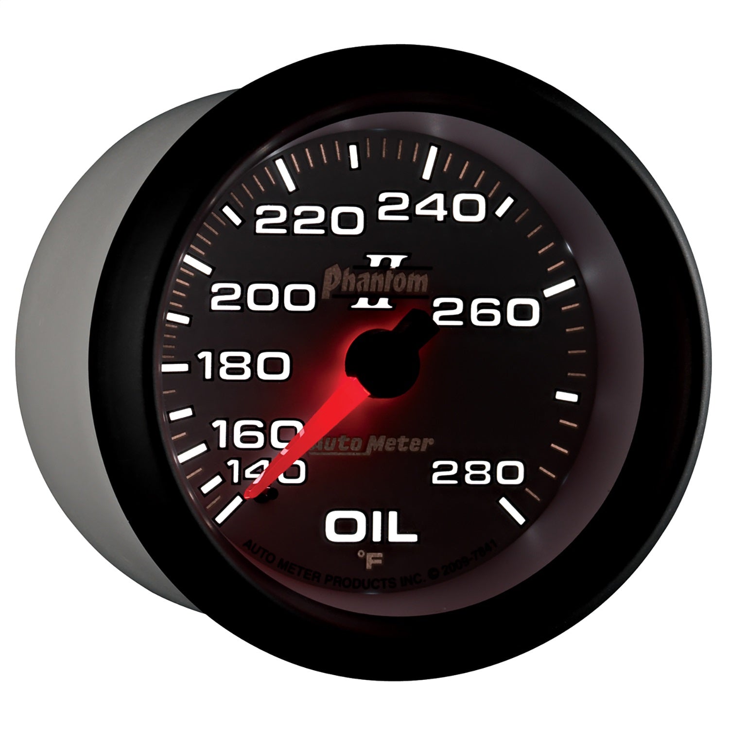 2-5/8" OIL TEMPERATURE, 140-280 °F, PHANTOM II