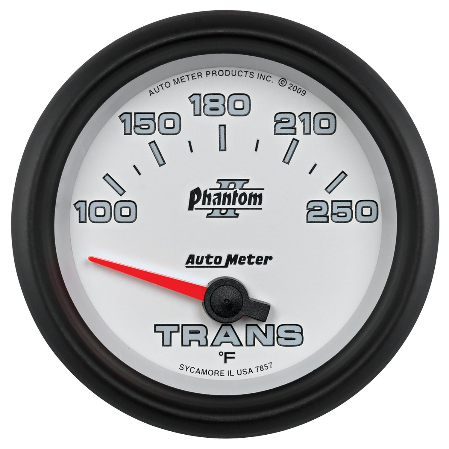 2-5/8" TRANSMISSION TEMPERATURE, 100-250 °F, PHANTOM II