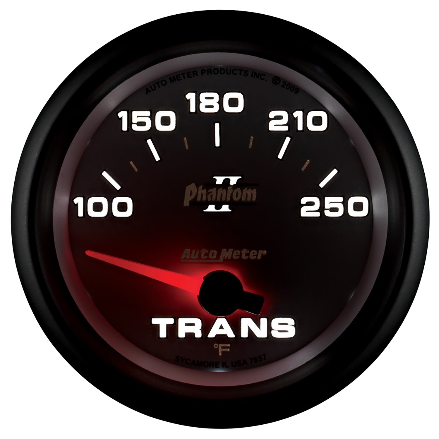 2-5/8" TRANSMISSION TEMPERATURE, 100-250 °F, PHANTOM II
