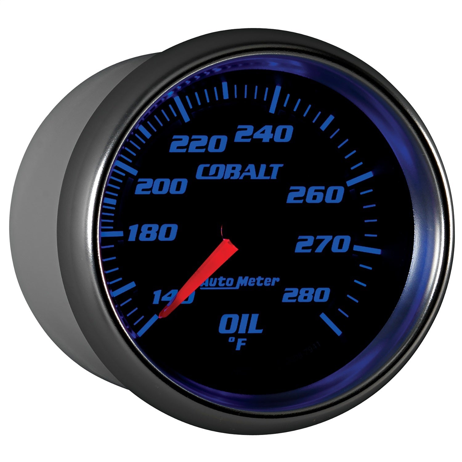 2-5/8" OIL TEMPERATURE, 140-280 °F, COBALT