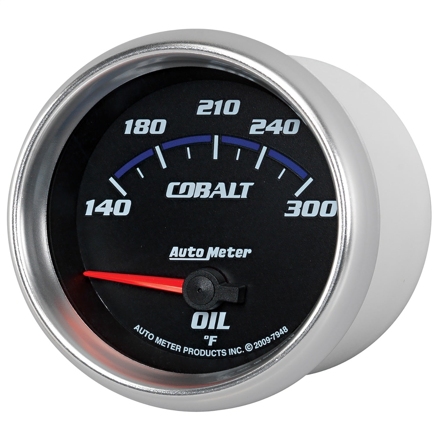 2-5/8" OIL TEMPERATURE, 140-300 °F, COBALT