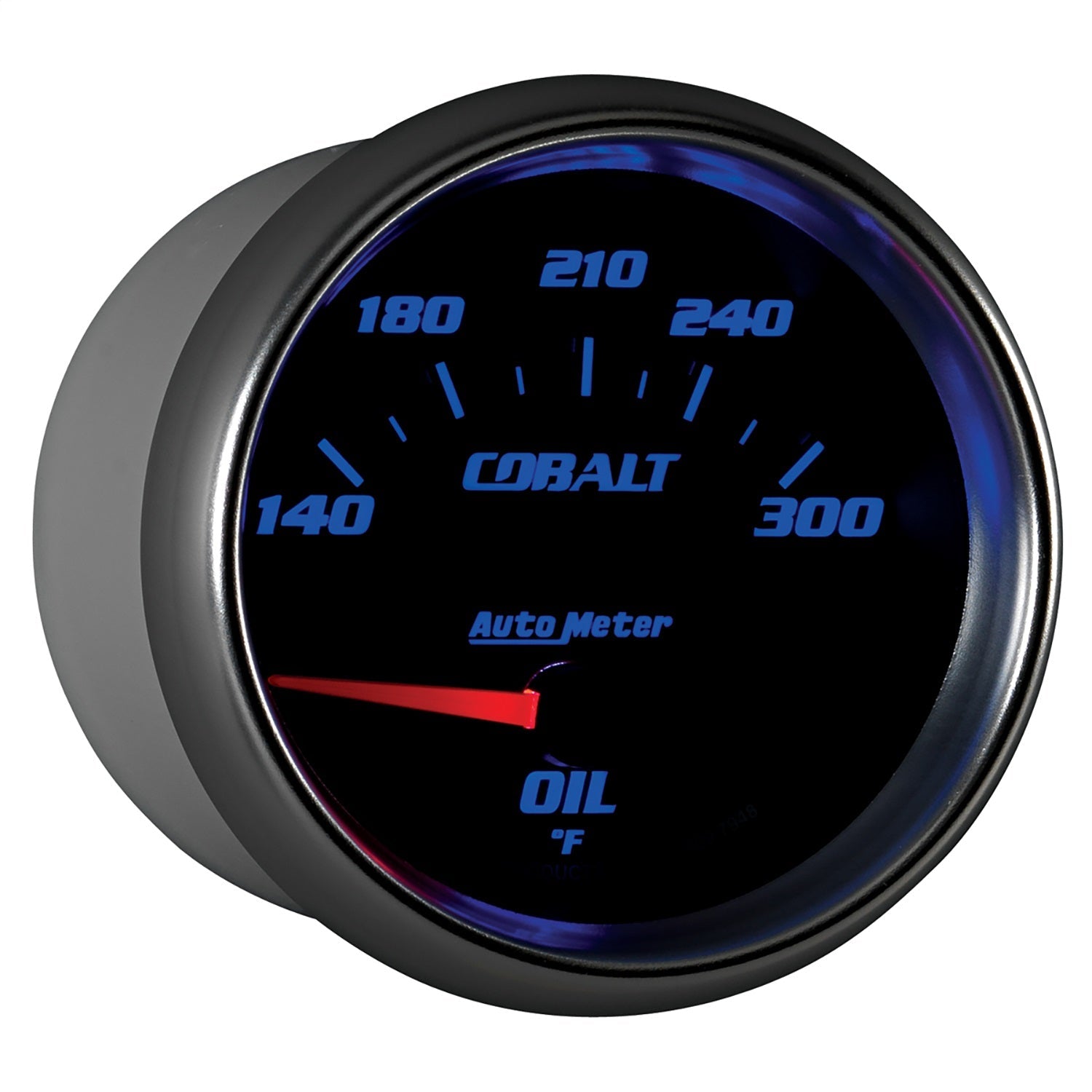 2-5/8" OIL TEMPERATURE, 140-300 °F, COBALT