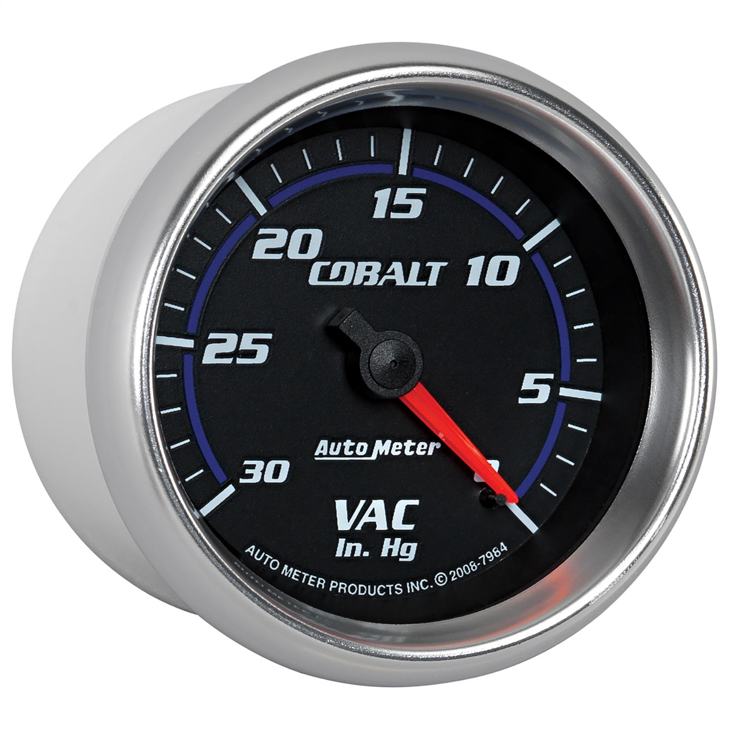 2-5/8" VACUUM, 0-30 IN HG, COBALT