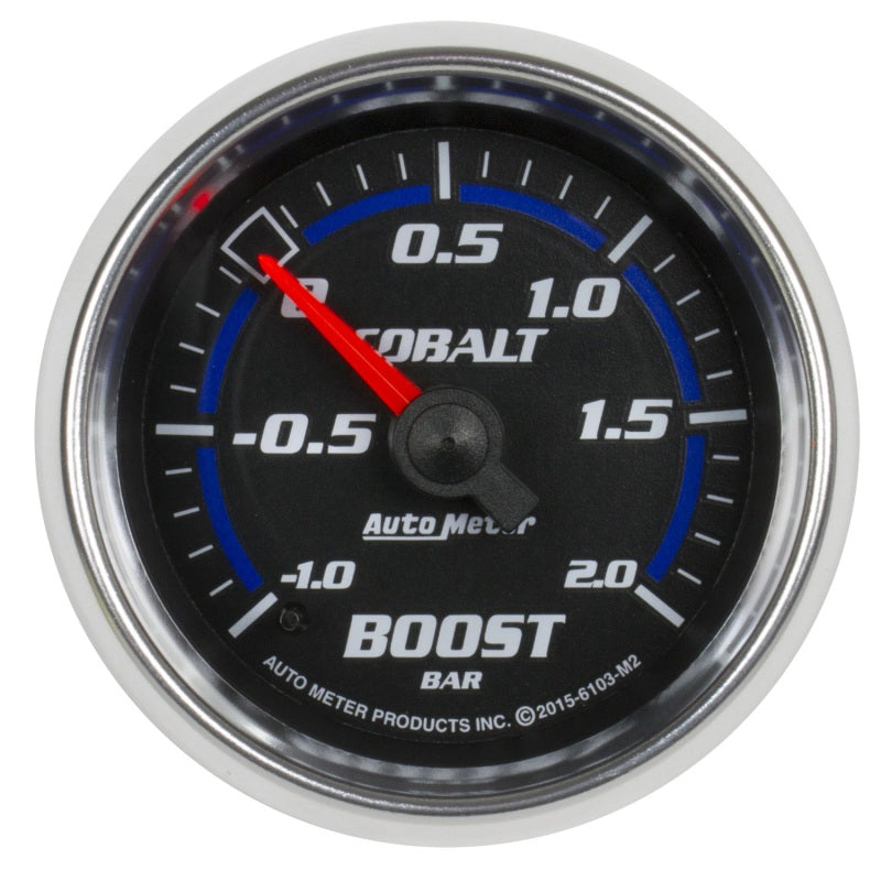 2-1/16" BOOST-VAC, -1/+2 BAR, MECH, COBALT