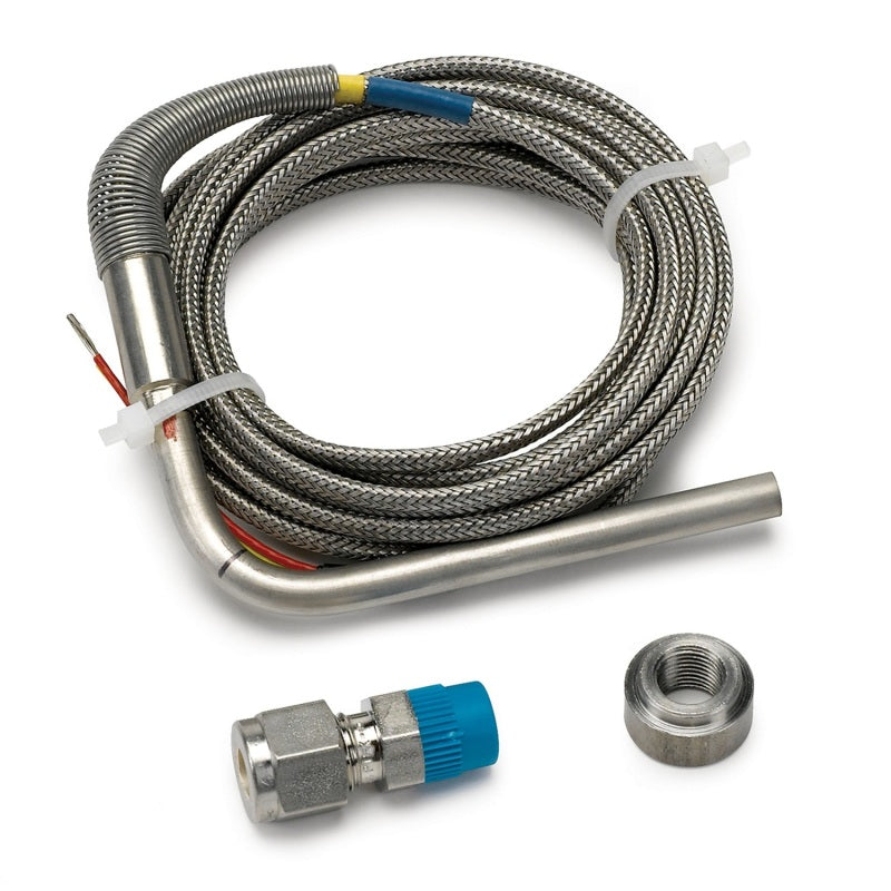 THERMOCOUPLE KIT, TYPE K, 1/4" DIA, OPEN TIP, 10FT, INCL. STAINLESS COMP. & WELD BOSS