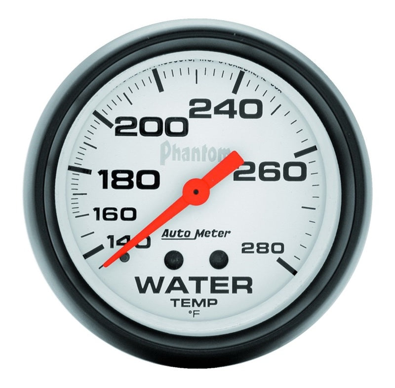 2-5/8" WATER TEMPERATURE, 140-280 °F, PHANTOM