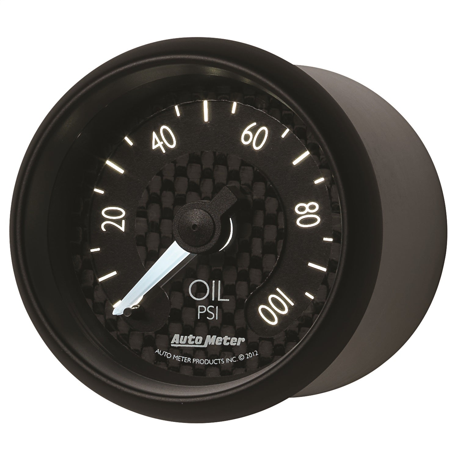 2-1/16" OIL PRESSURE, 0-100 PSI, GT