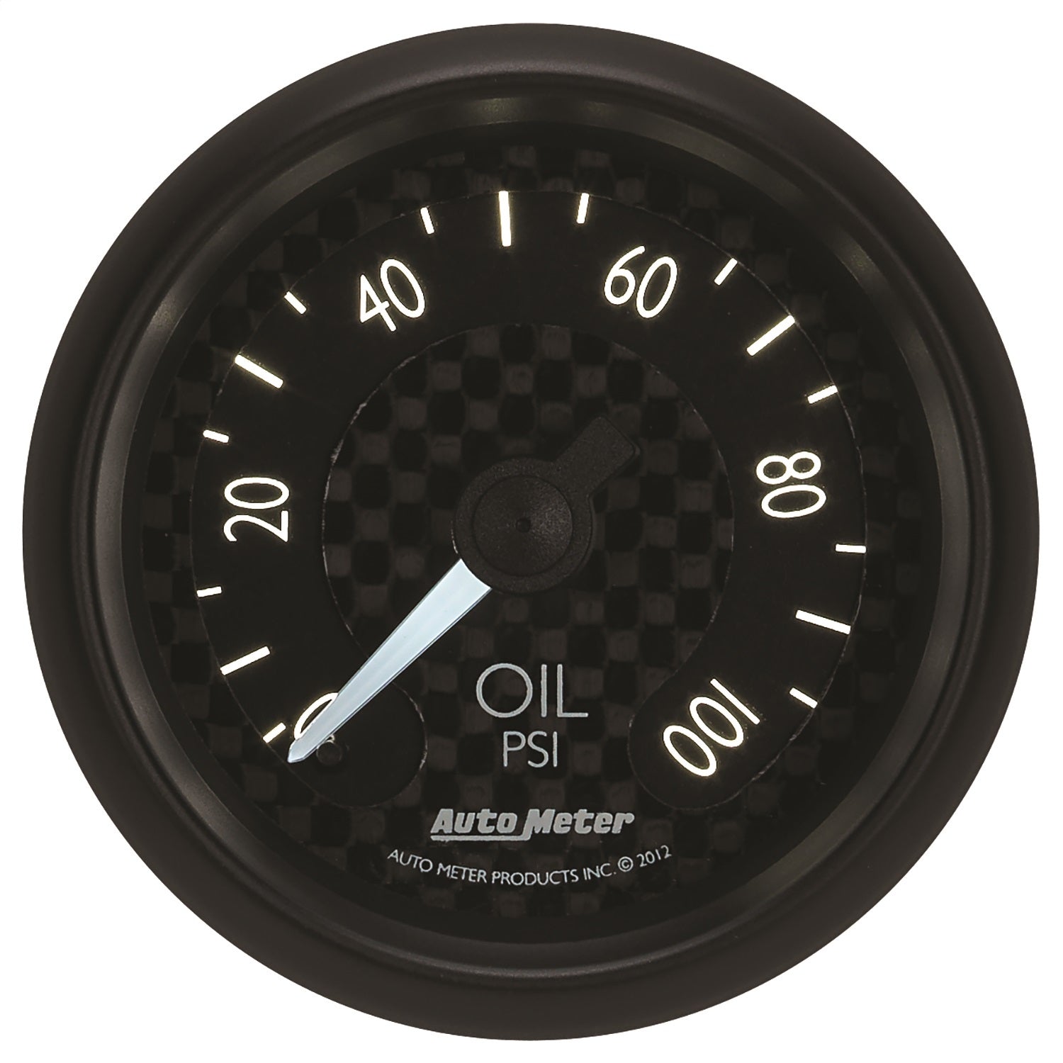2-1/16" OIL PRESSURE, 0-100 PSI, GT