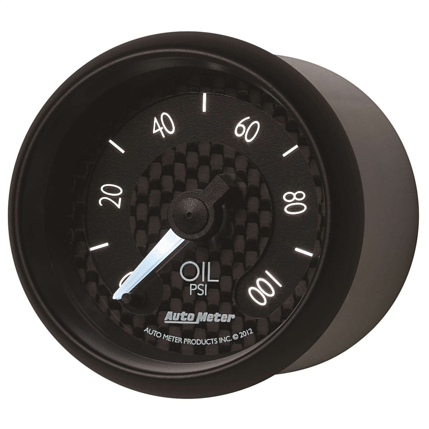 2-1/16" OIL PRESSURE, 0-100 PSI, GT