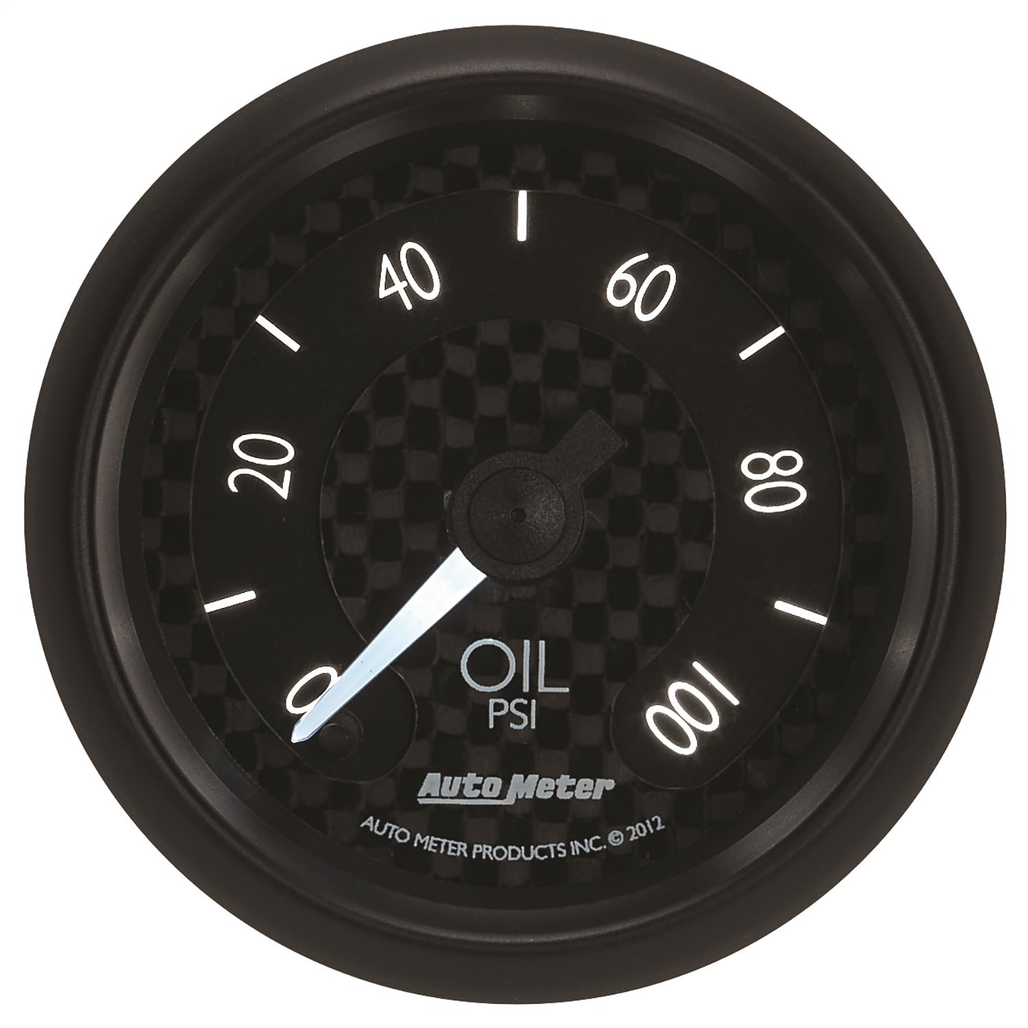 2-1/16" OIL PRESSURE, 0-100 PSI, GT