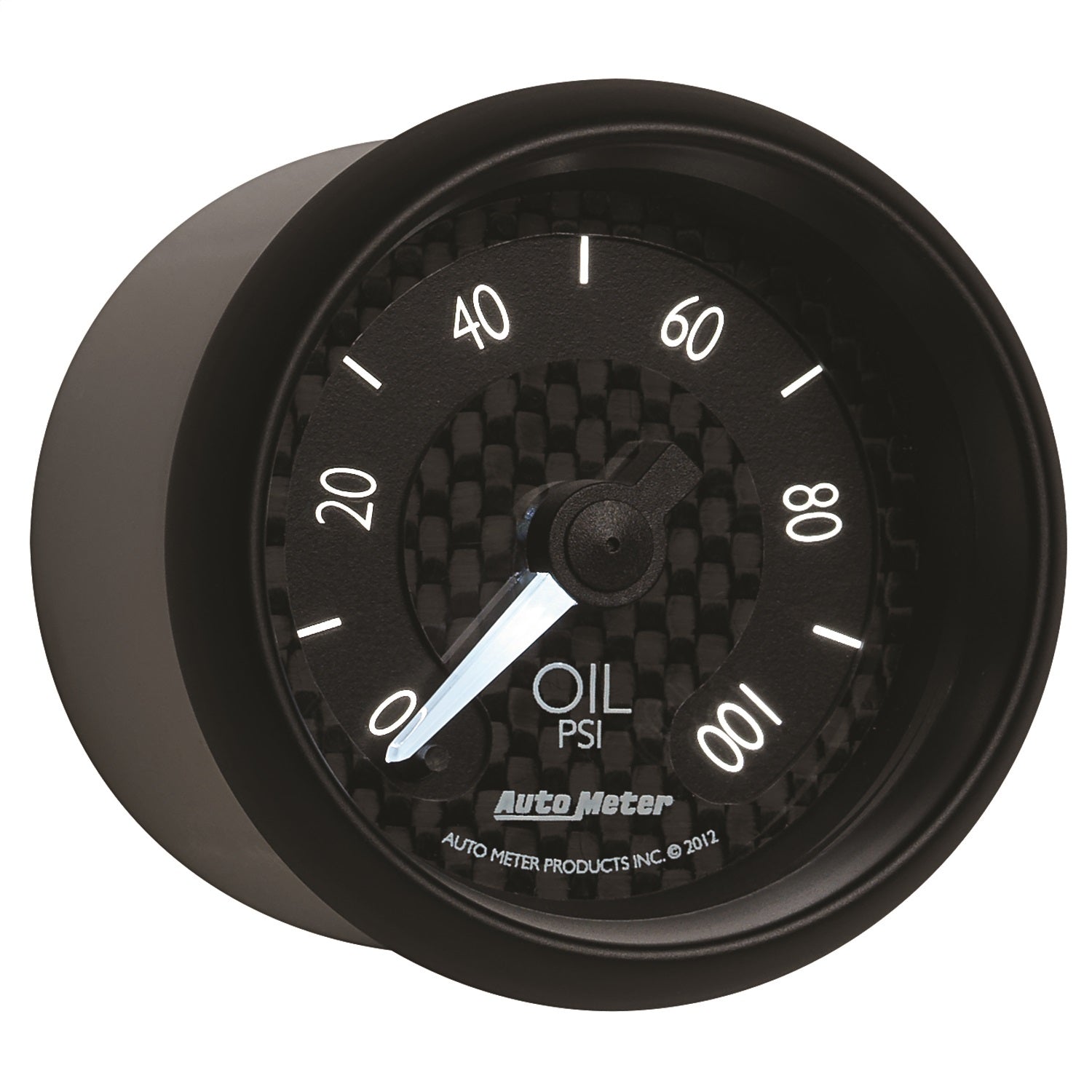2-1/16" OIL PRESSURE, 0-100 PSI, GT