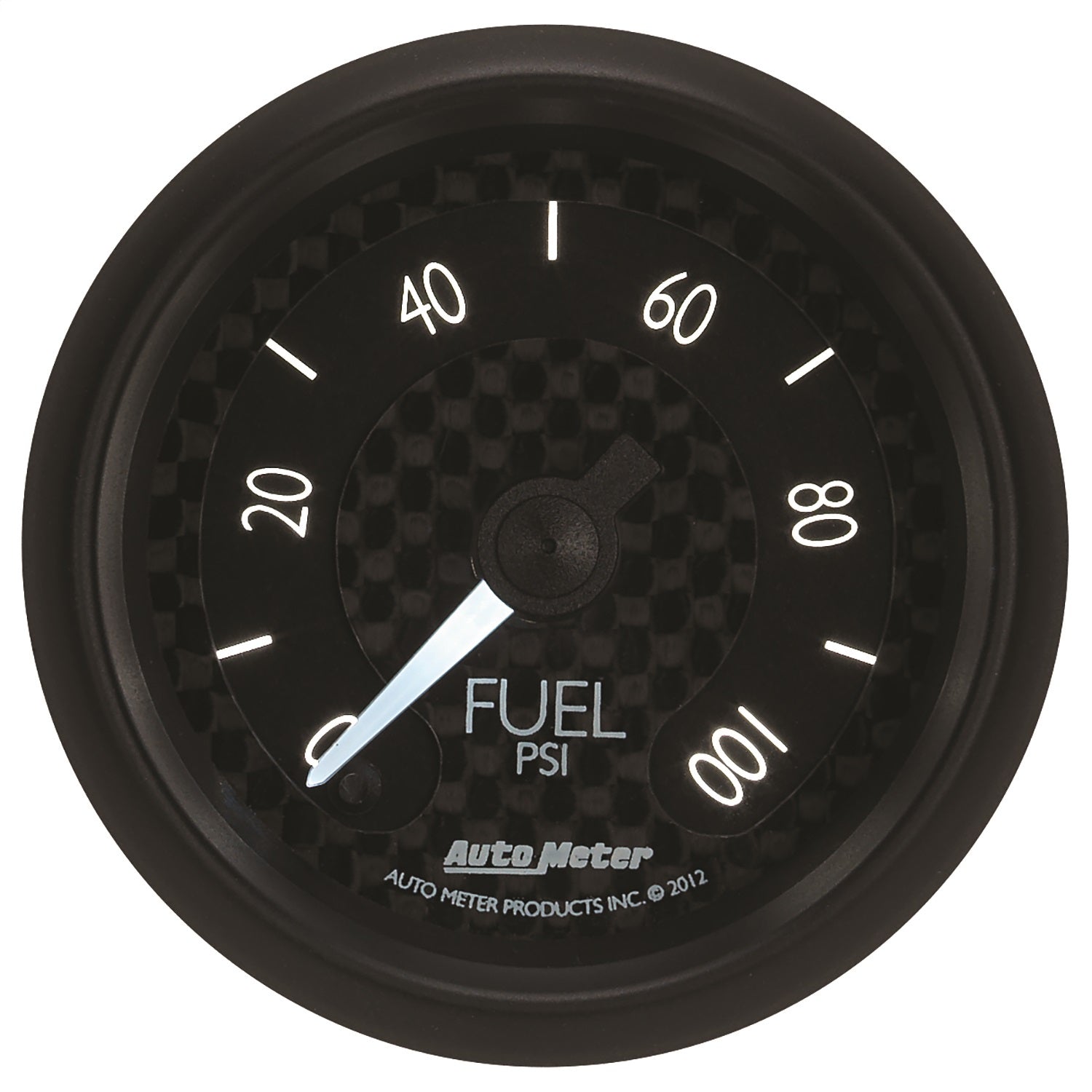 2-1/16" FUEL PRESSURE, 0-100 PSI, GT