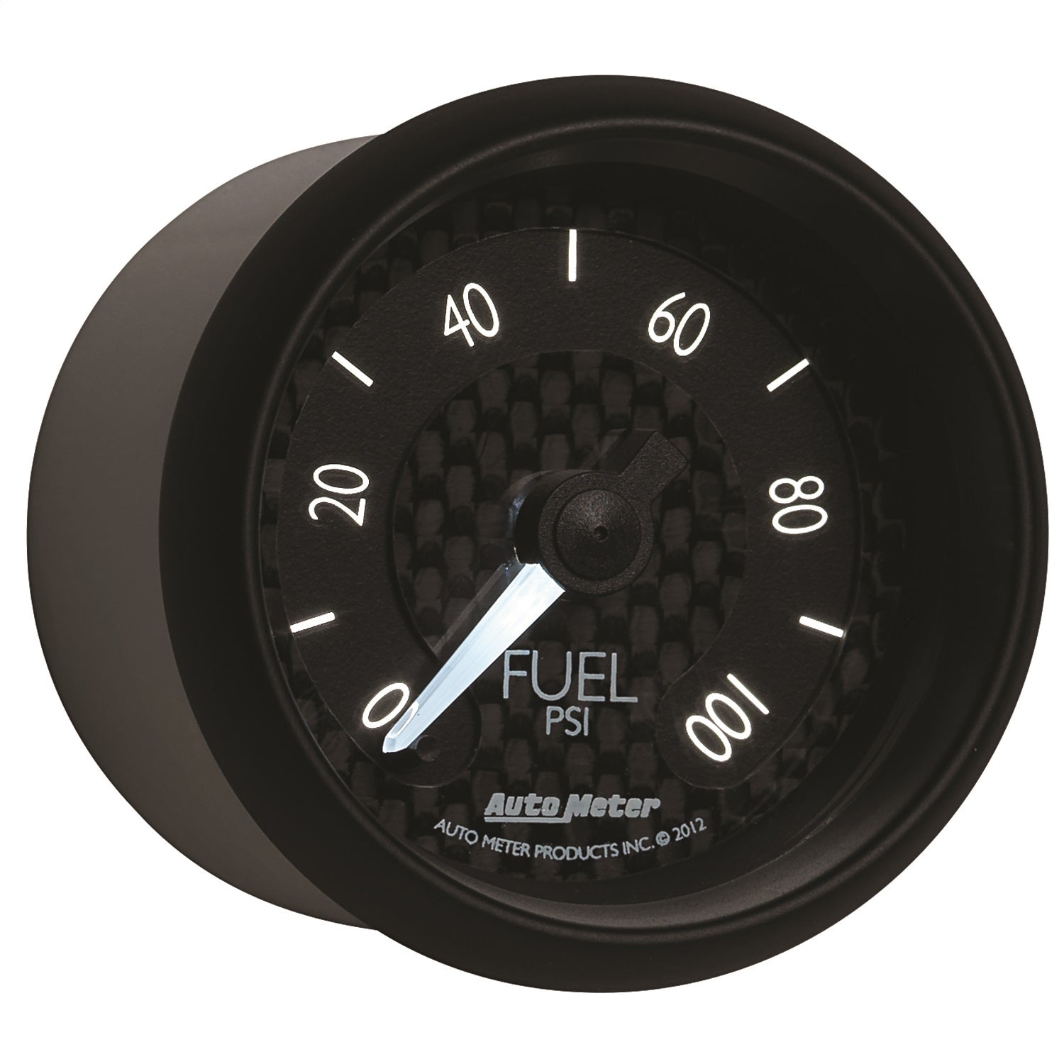 2-1/16" FUEL PRESSURE, 0-100 PSI, GT