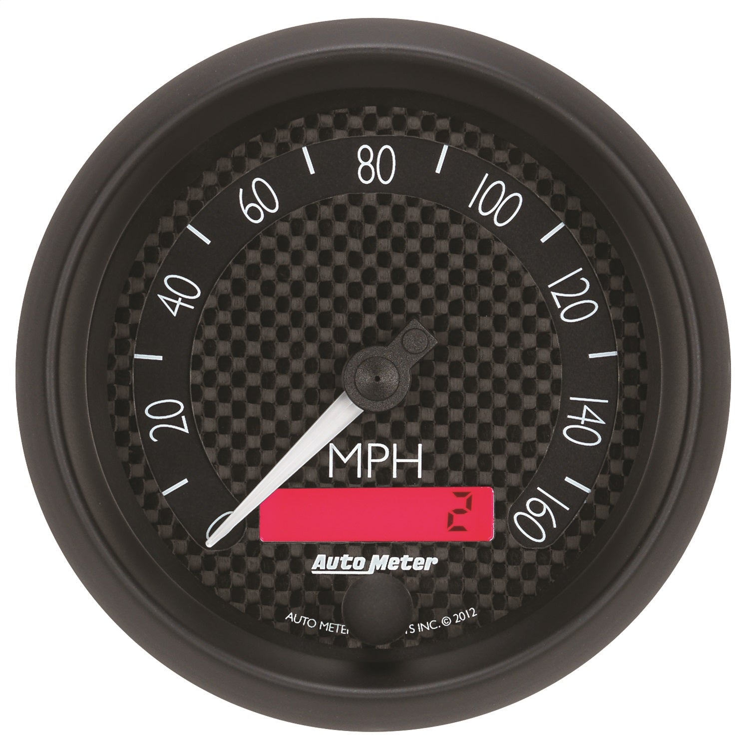 3-3/8" SPEEDOMETER, 0-160 MPH, GT