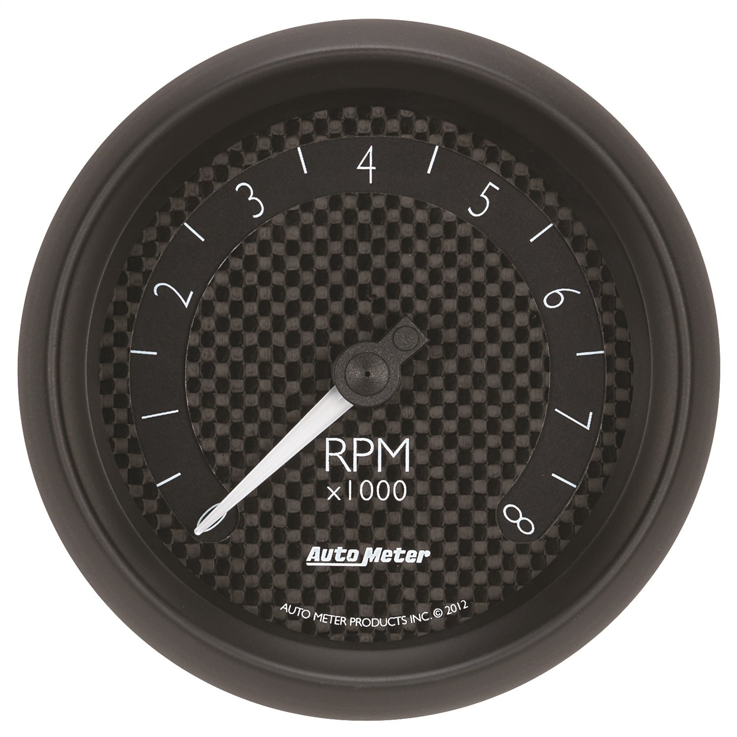 3-3/8" IN-DASH TACHOMETER, 0-8,000 RPM, GT