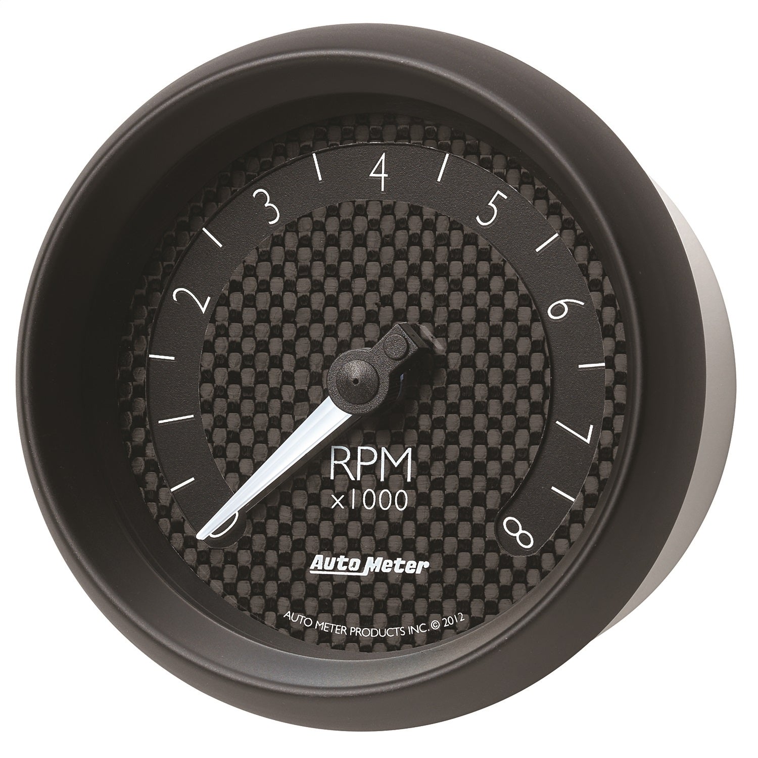 3-3/8" IN-DASH TACHOMETER, 0-8,000 RPM, GT