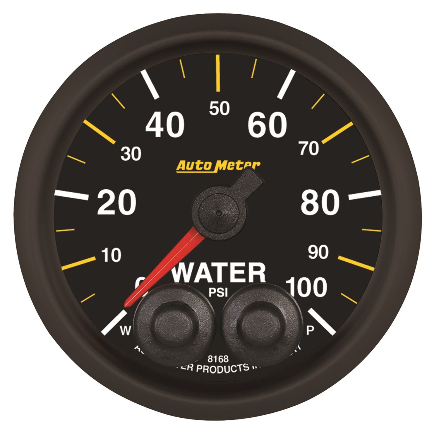 2-1/16" WATER PRESSURE, 0-100 PSI, NASCAR