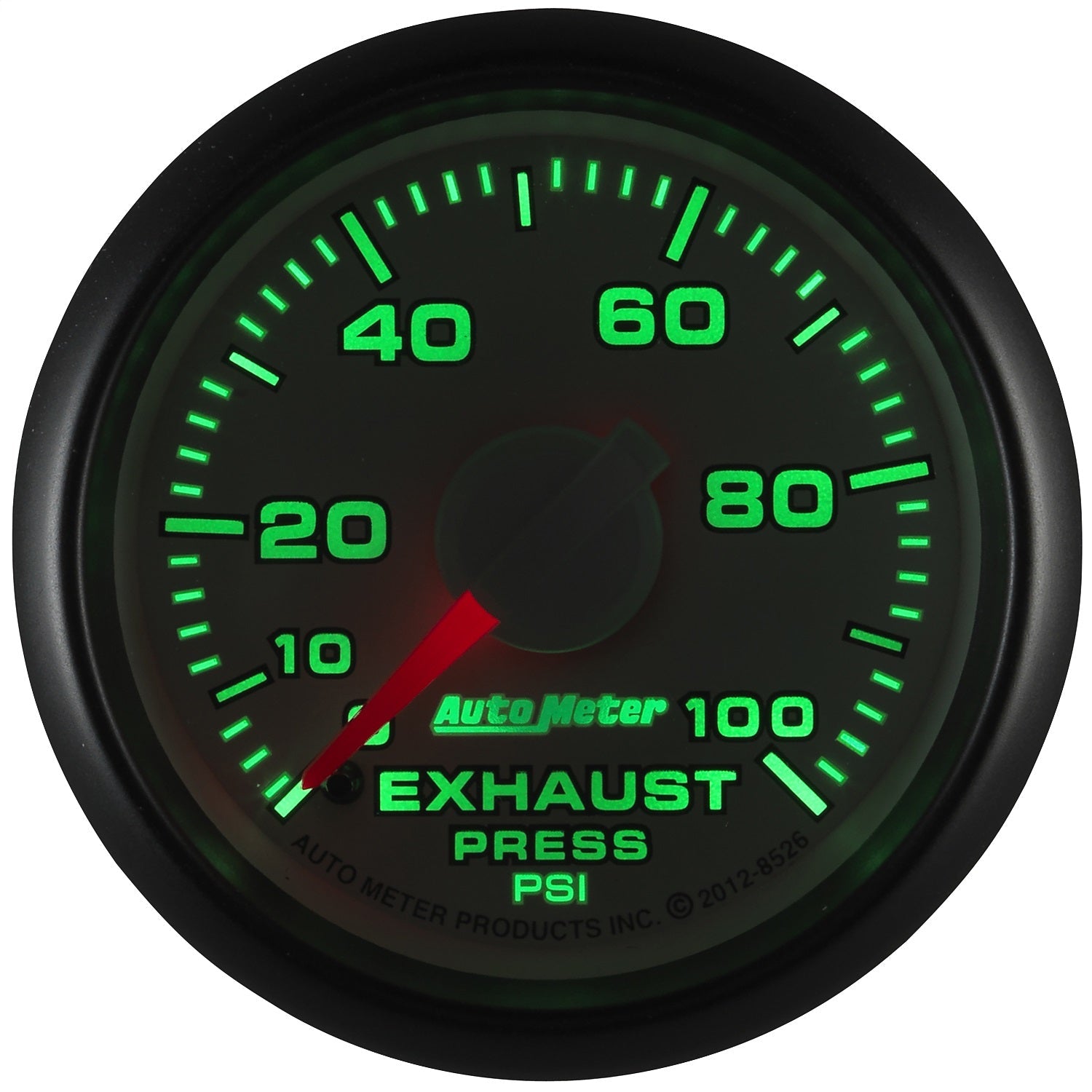 2-1/16" EXHAUST PRESSURE, 0-100 PSI, GEN 3 DODGE FACTORY MATCH