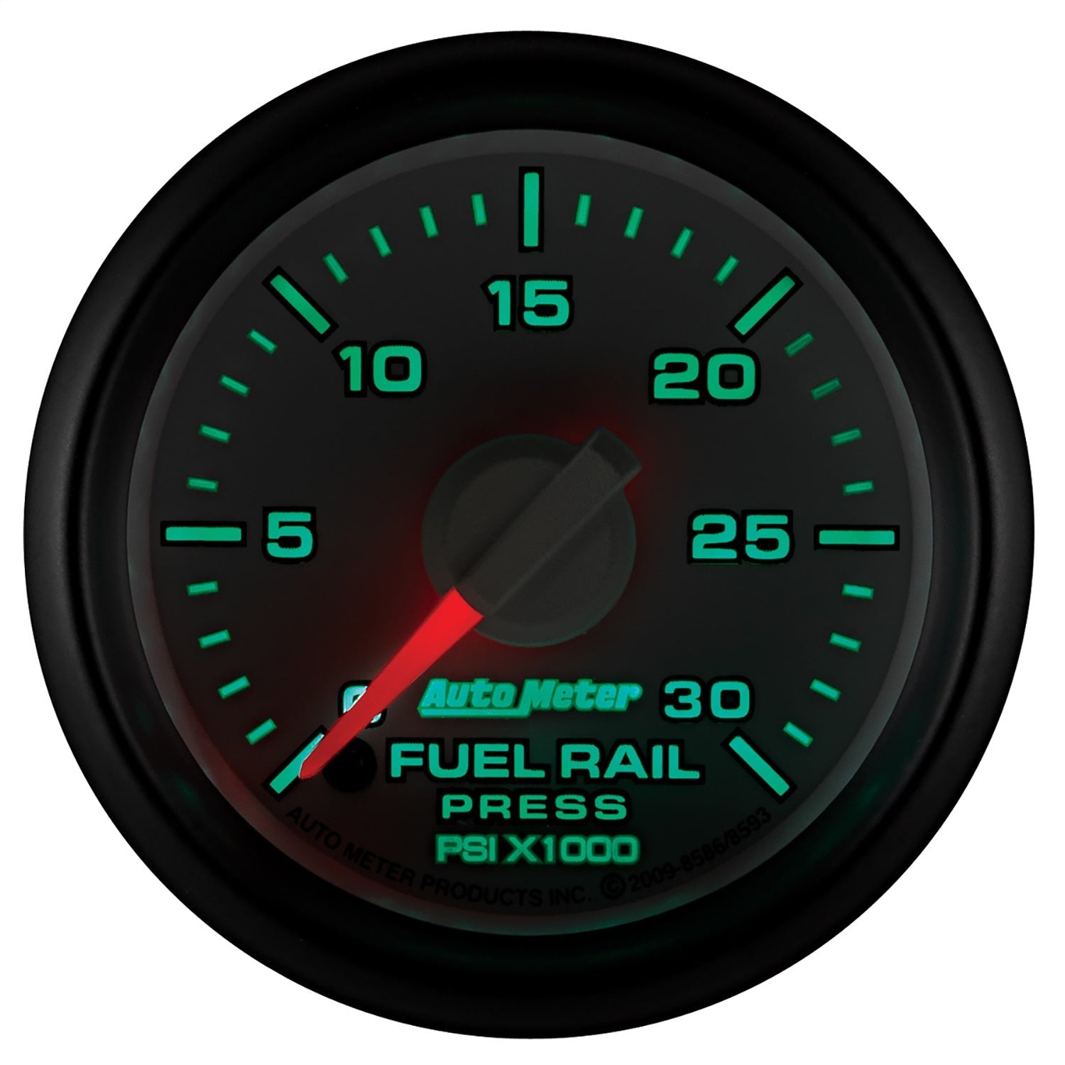 2-1/16" FUEL RAIL PRESSURE, 0-30K PSI, GEN 3 DODGE FACTORY MATCH