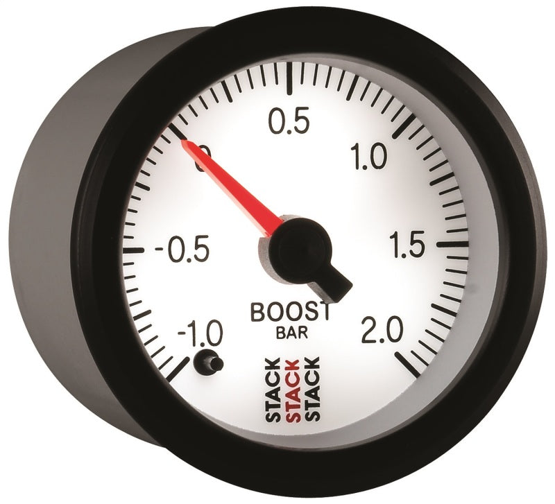 52MM, BOOST PRESS, PRO STEPPER MOTOR, -1 TO +2 BAR,STACK WHT