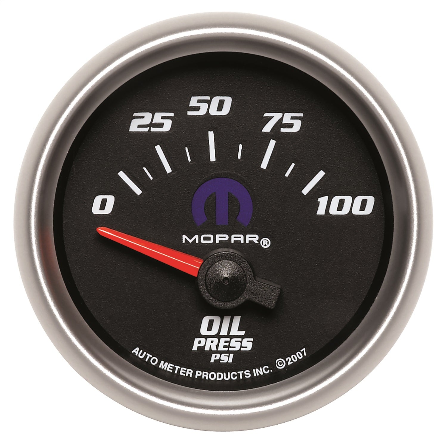 2-1/16" OIL PRESSURE, 0-100 PSI, MOPAR