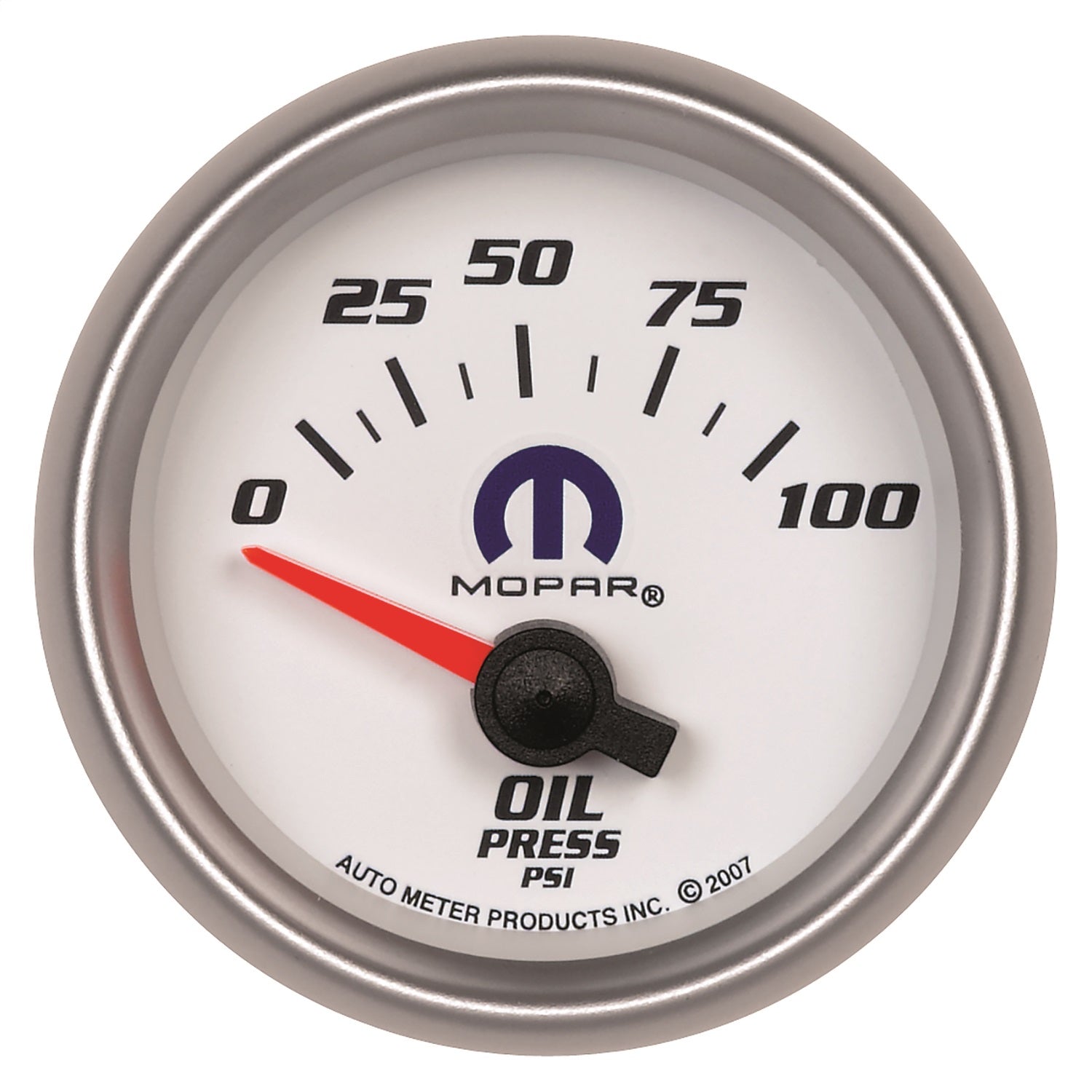 2-1/16" OIL PRESSURE, 0-100 PSI, MOPAR