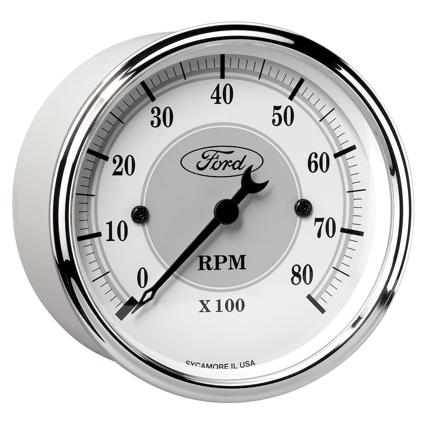3-1/8" IN-DASH TACHOMETER, 0-8,000 RPM, FORD MASTERPIECE
