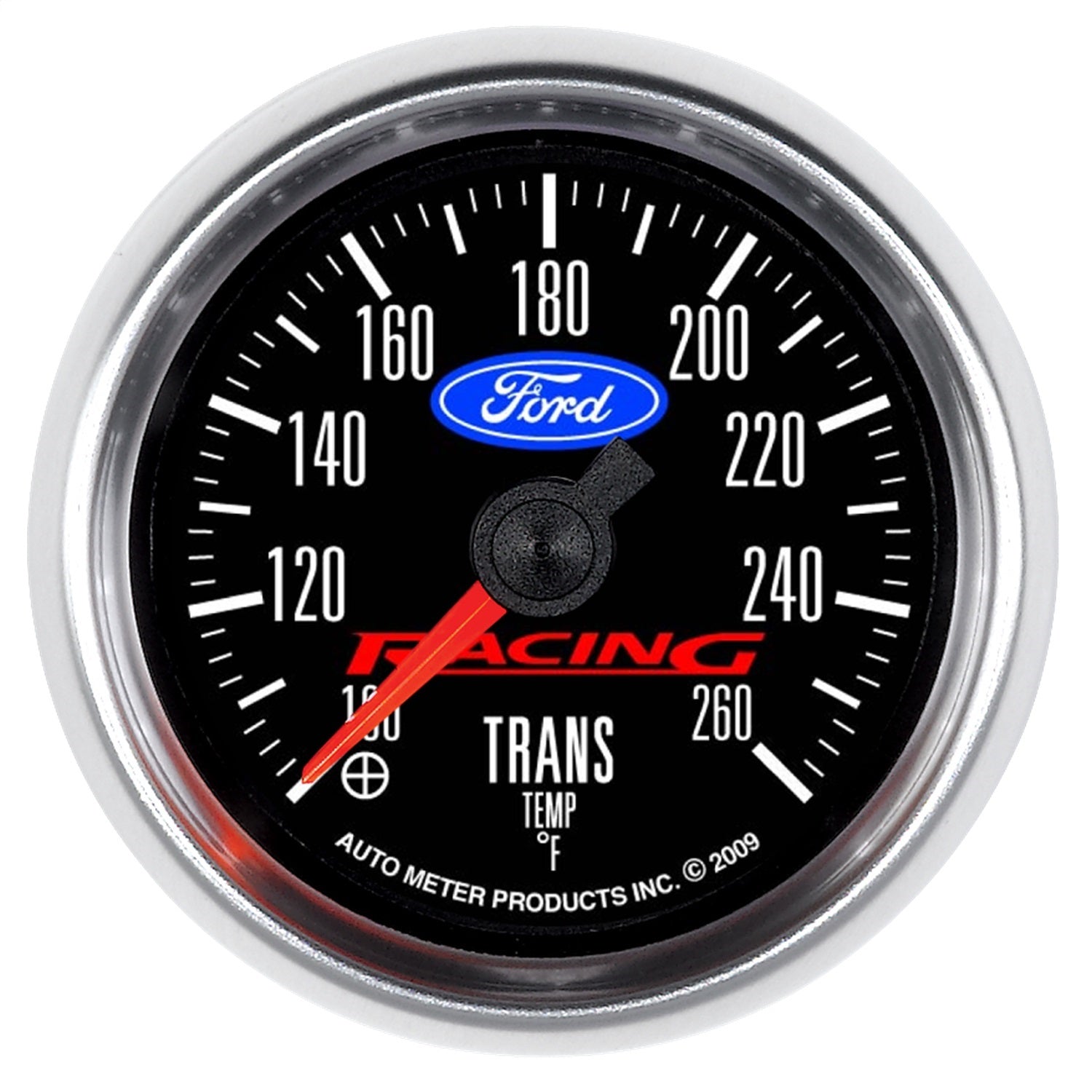 2-1/16" TRANSMISSION TEMPERATURE, 100-260 °F, FORD RACING