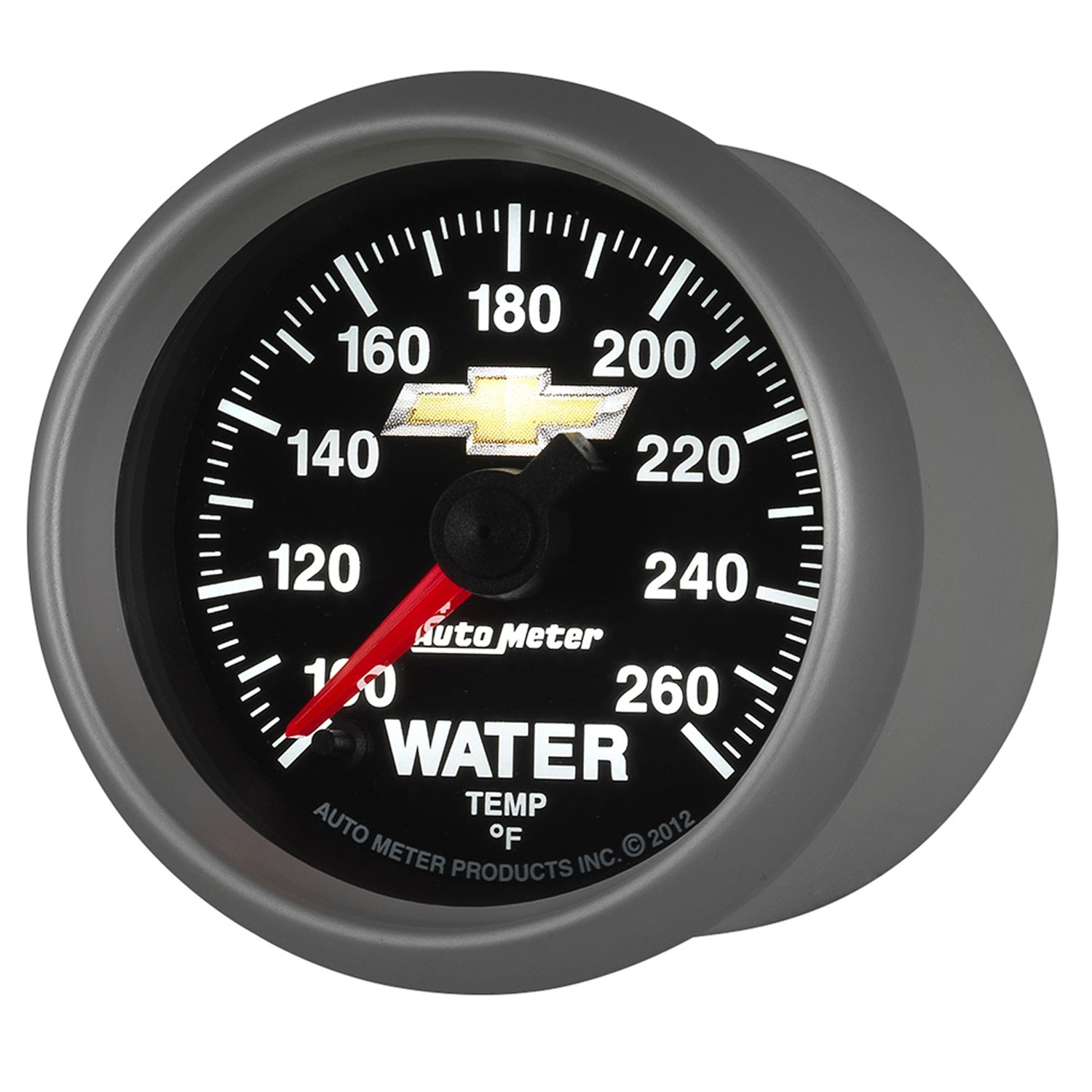2-1/16" WATER TEMP, 100-260 °F, DIGITAL STEPPER MOTOR, CHEVY GOLD BOWTIE