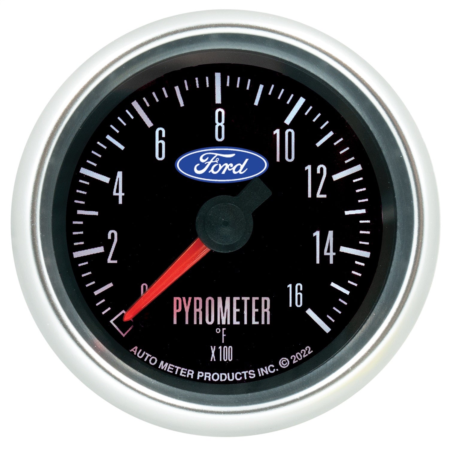 2-1/16" PYROMETER, 0-1600 °F, FORD