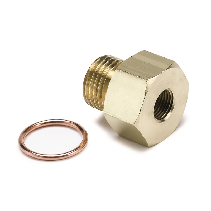 FITTING, ADAPTER, METRIC, M16X1.5 MALE TO 1/8" NPTF FEMALE, BRASS