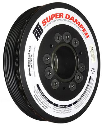 ATI 918852 Super Damper Harmonic Balancer, GM LS1 7.53" OD, 8mm HTD