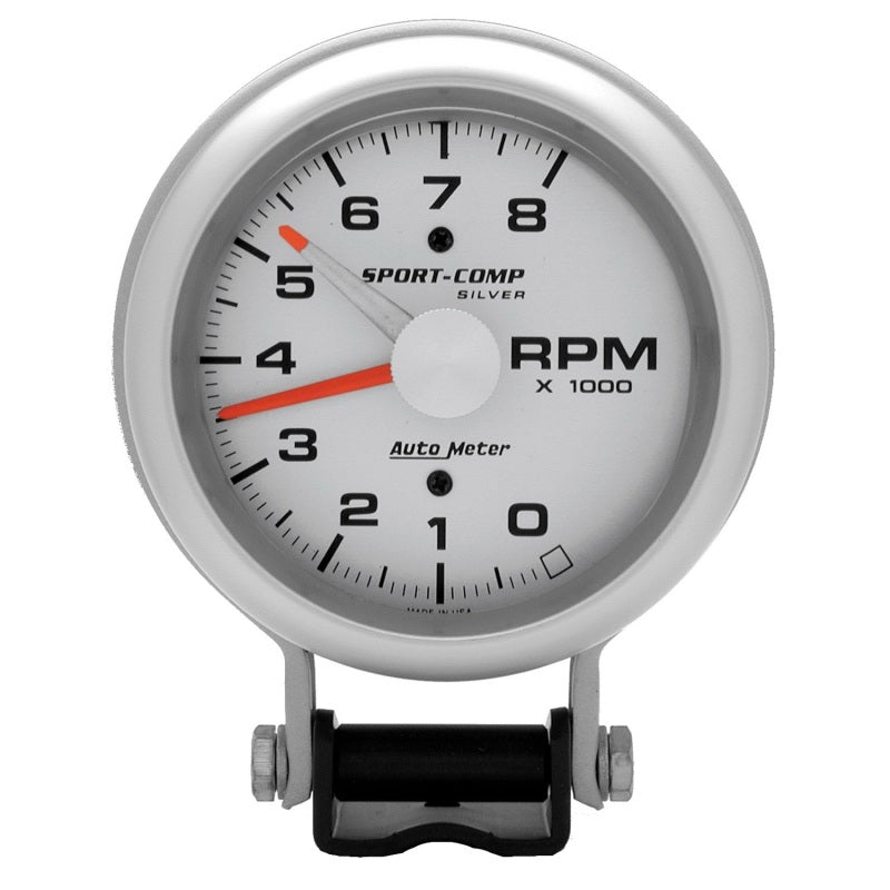 3-3/4" PEDESTAL TACHOMETER, 0-8,000 RPM, ULTRA-LITE