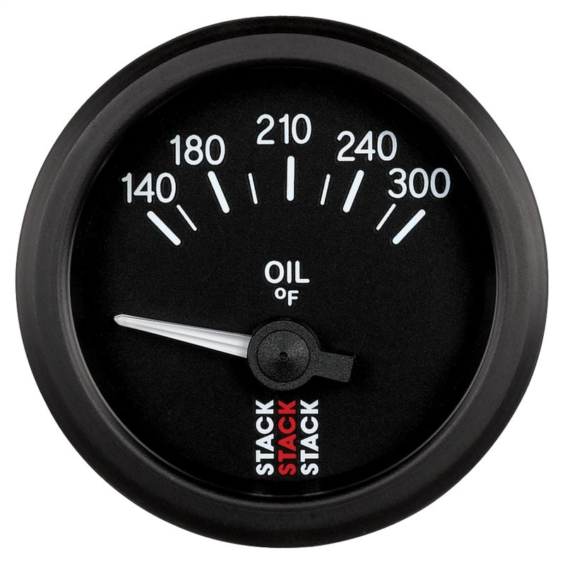 OIL TEMP, ELECTRIC, 52MM, BLK, 140-300 °F, 1/8" NPTF