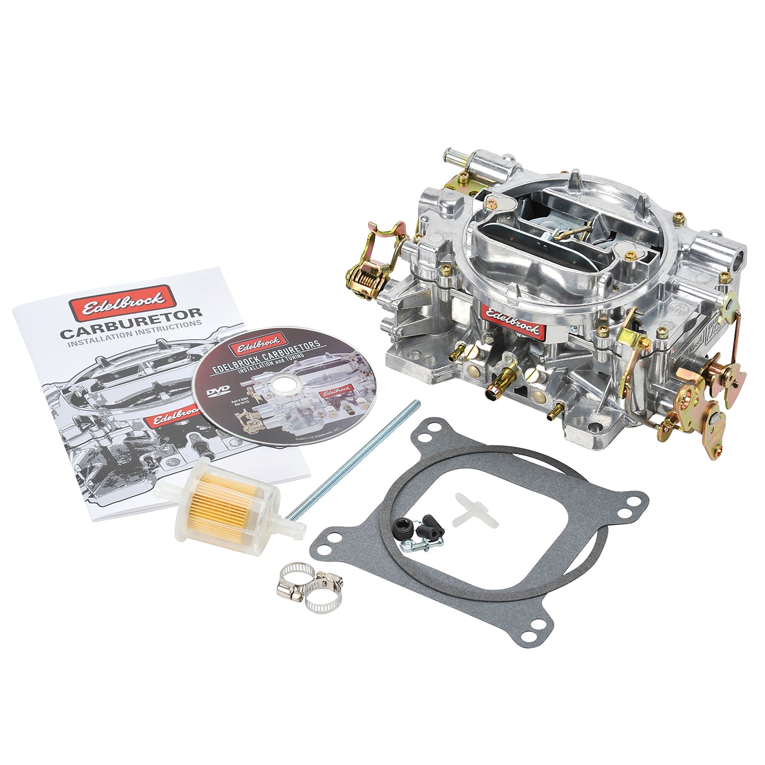 Edelbrock 1412 Performer Carburetor, 800cfm - Manual Choke