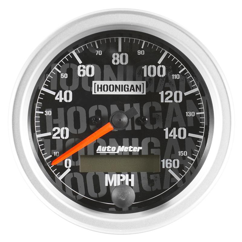 3-3/8" SPEEDOMETER, 0-160MPH, HOONIGAN