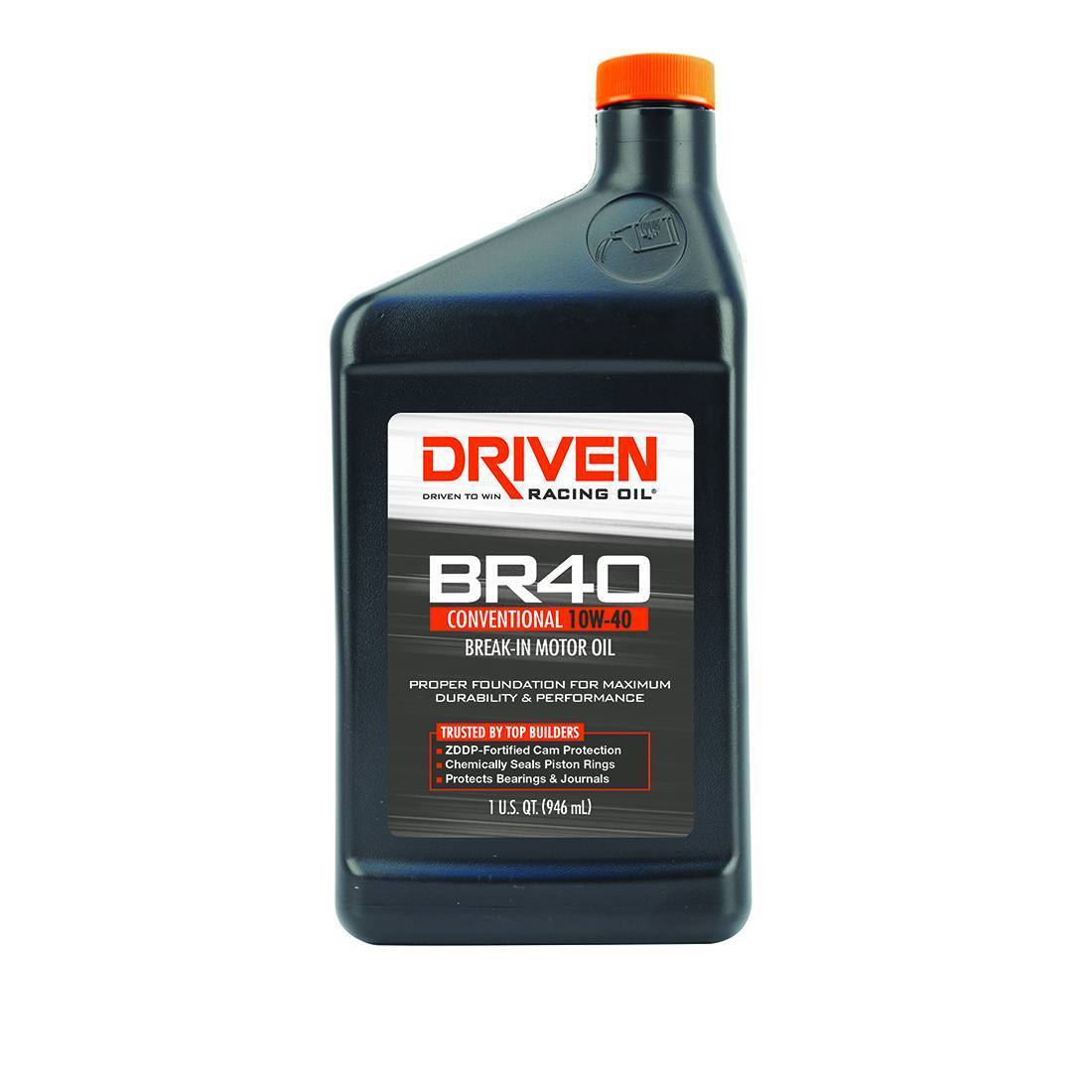 Driven 03706 BR40 Conventional 10W-40 Break-In Oil