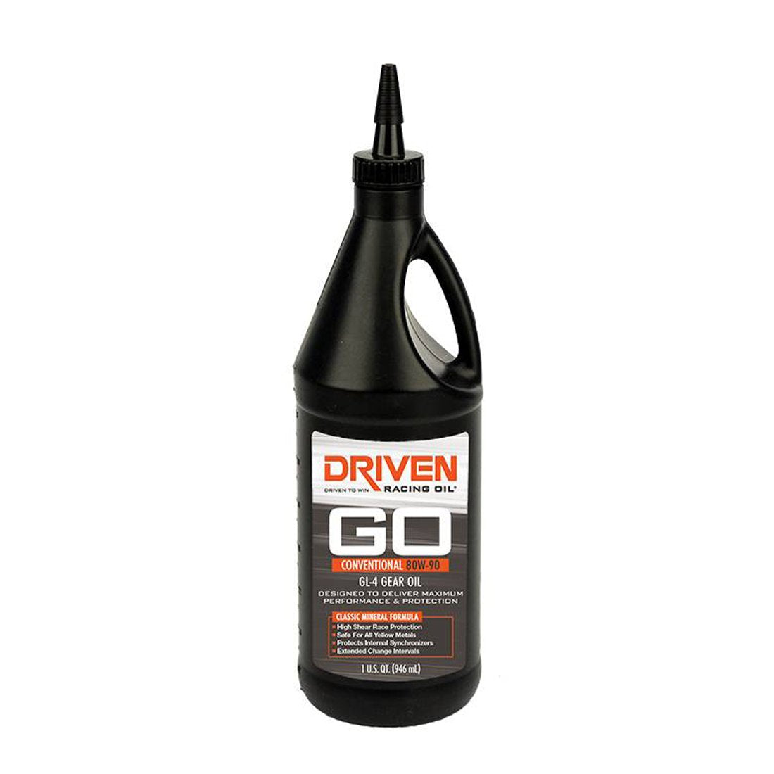 Driven 04530 Go 80W-90 Conventional GL-4 Gear Oil