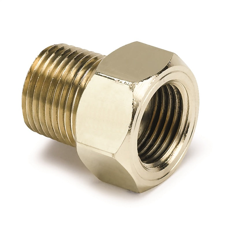 FITTING, ADAPTER, 3/8" NPT MALE, BRASS, FOR MECH. TEMP. GAUGE