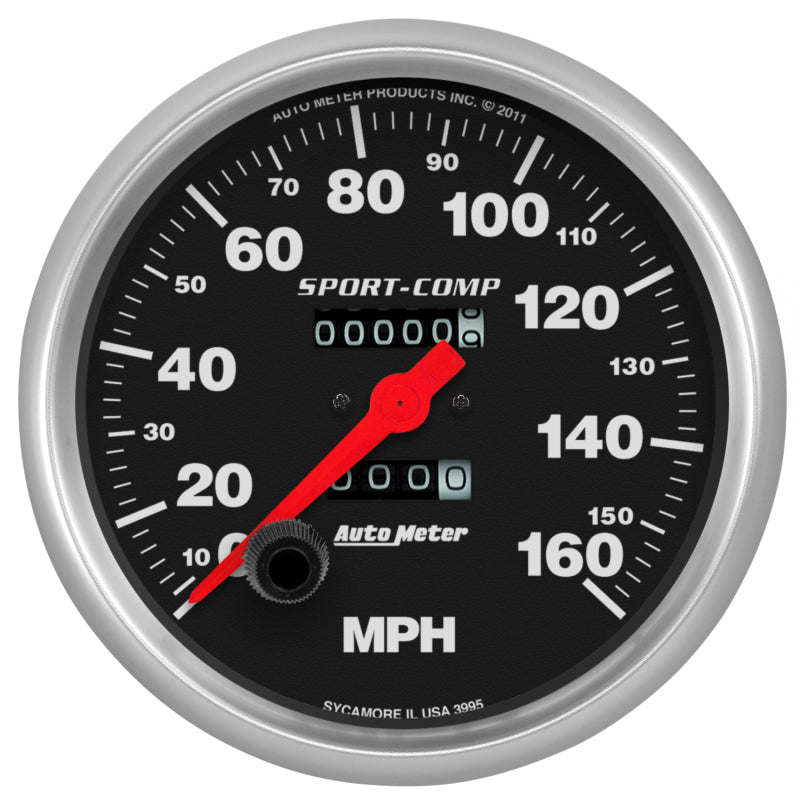 5" SPEEDOMETER, 0-160 MPH, SPORT-COMP