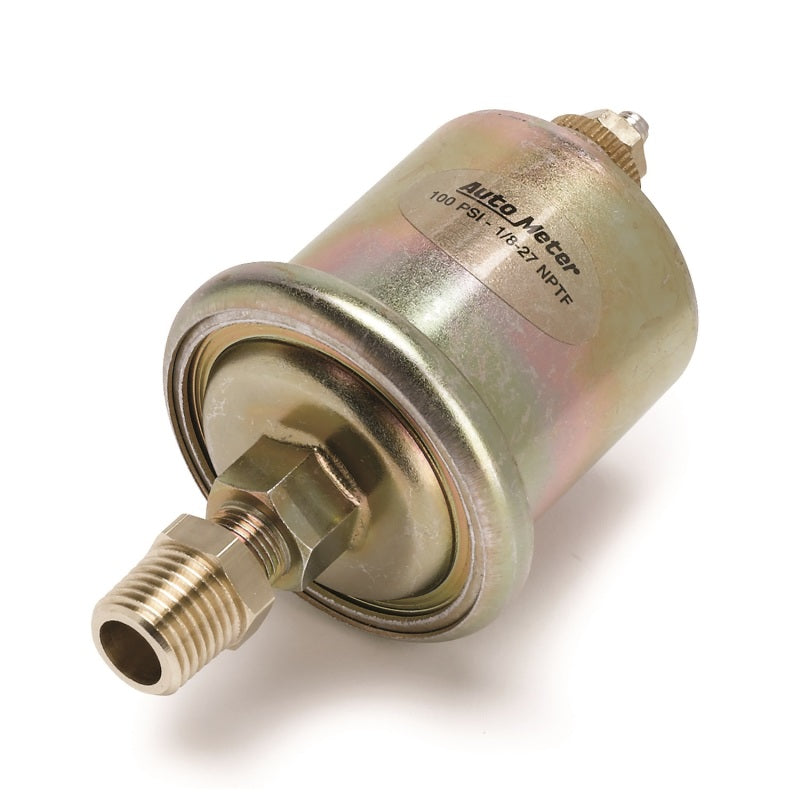 SENSOR, OIL PRESSURE, 0-100PSI, 1/8" NPT MALE, FOR SHORT SWEEP ELEC.